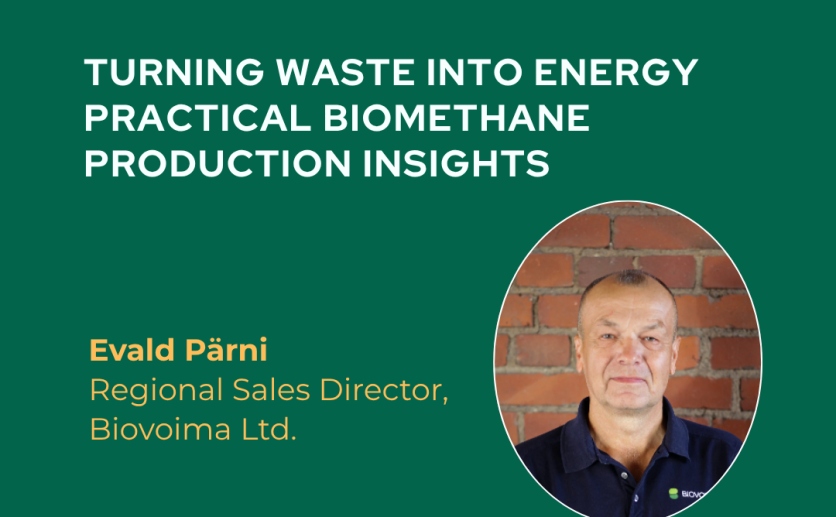 Webinar on: Turning Waste into Energy: Practical Biomethane Production Insights